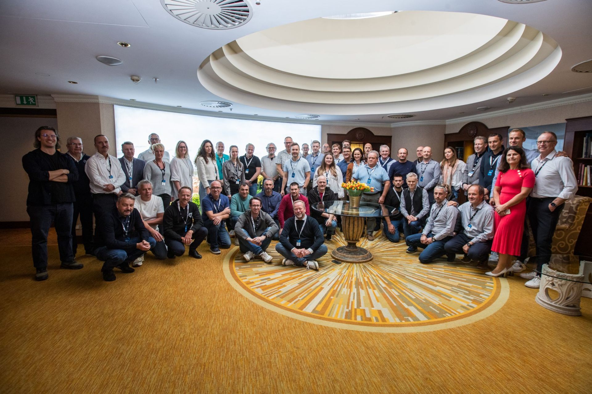 Gruppbild från AI-utbildning